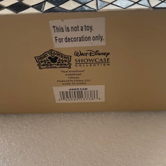 Jim Shore Disney Showcase Collection Decorative Piece NWOT don’t have box